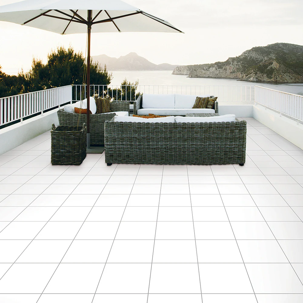 Cool Roof Ceramic Parking Tiles by Radiant Ceramic